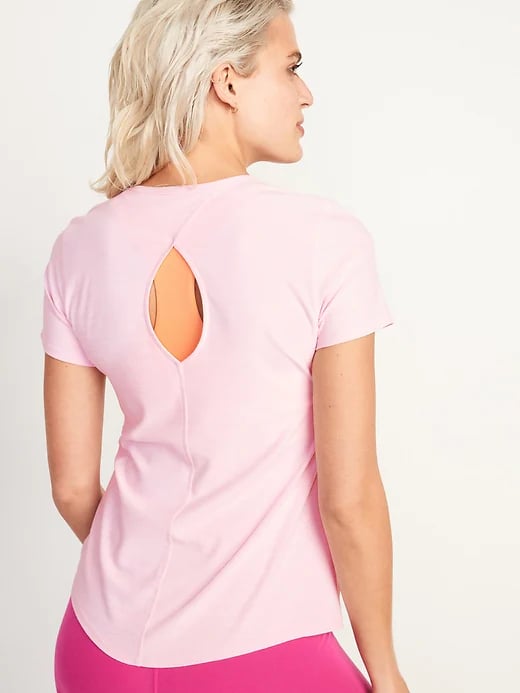 Old Navy Breathe ON Keyhole-Back Performance Tee