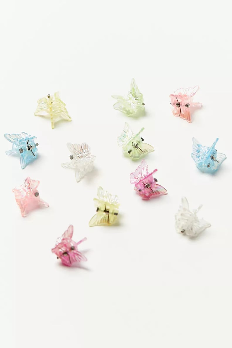 Urban Renewal Vintage Colorful Mini Butterfly Clip Set