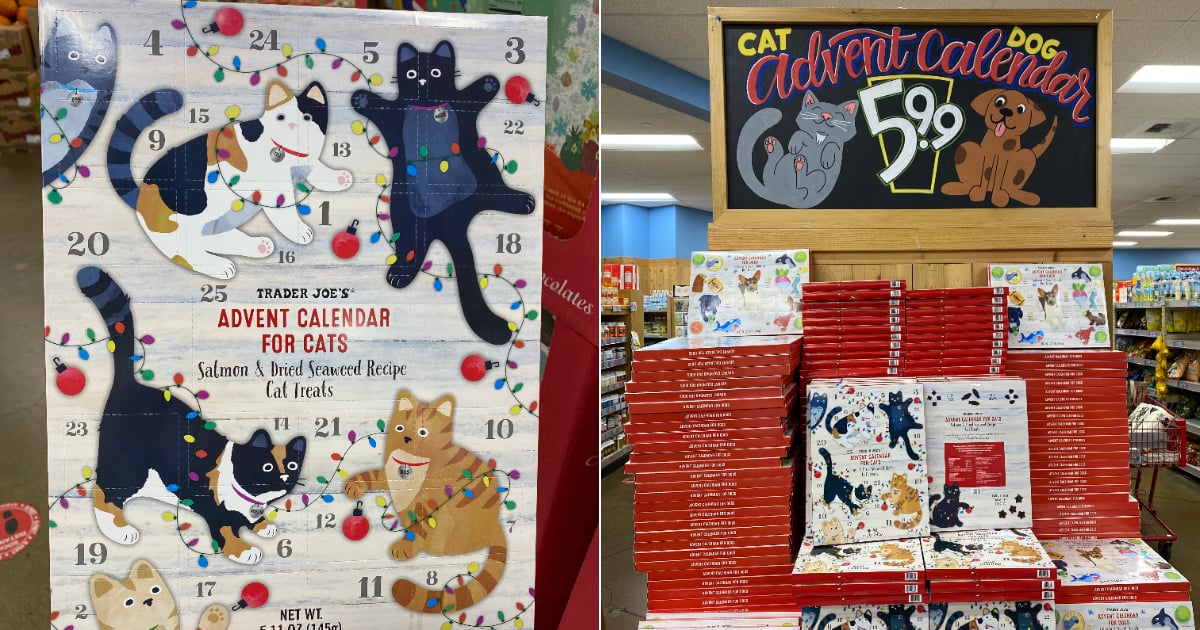 Trader Joe s Advent Calendars For Cats 2020 POPSUGAR Pets