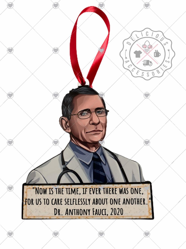 2020 Fauci Christmas Tree Ornament