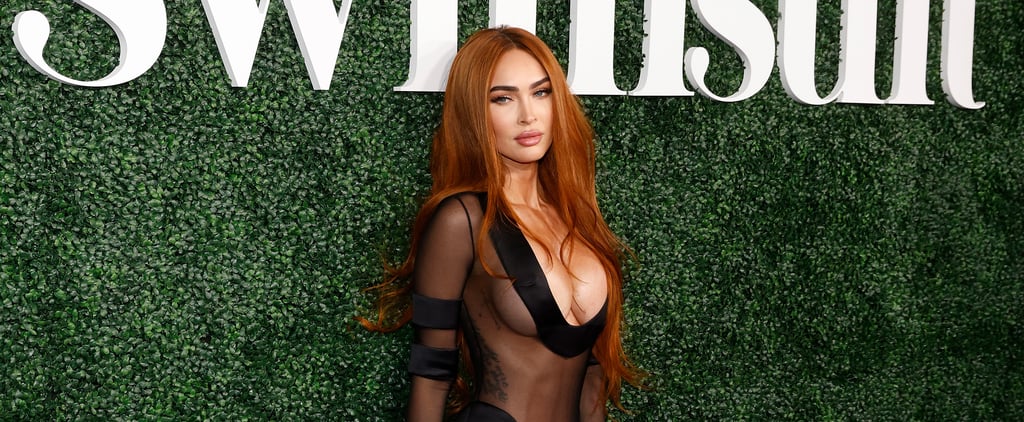 Megan Fox's Plunging LaQuan Smith Dress at SI Swimsuit Party