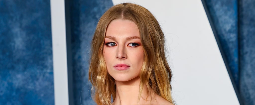 Hunter Schafer Wears a Feather Top to an Oscars Afterparty