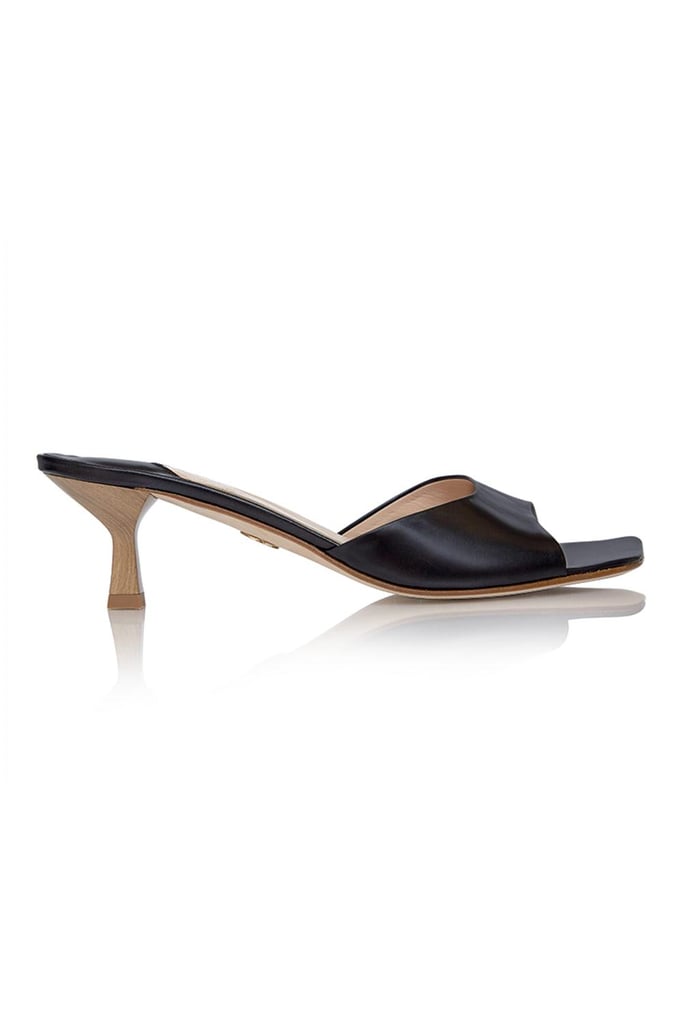 brother vellies tuesday leather & raffia mules