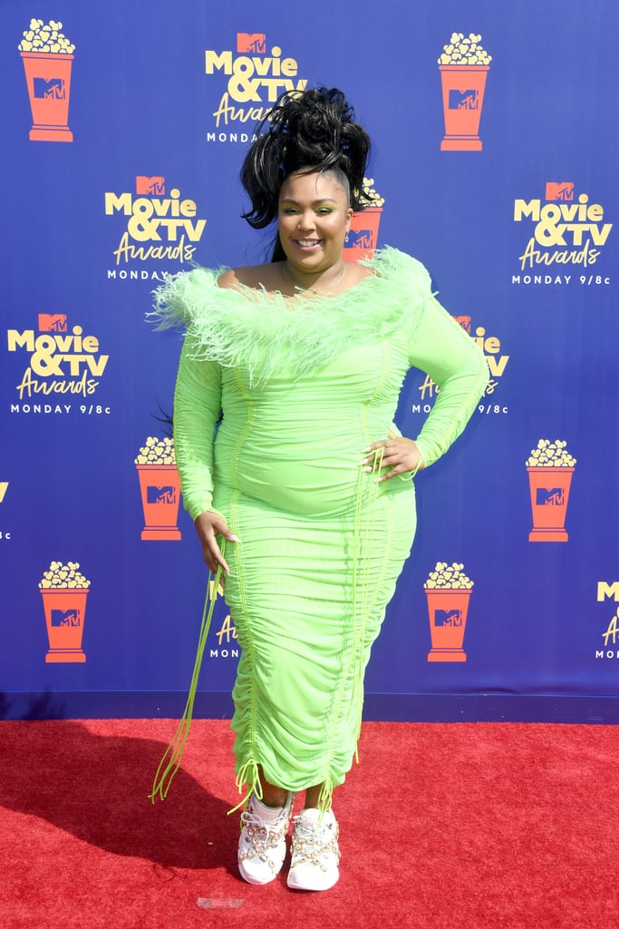 Lizzo's Neon Dress at the 2019 MTV Movie and TV Awards