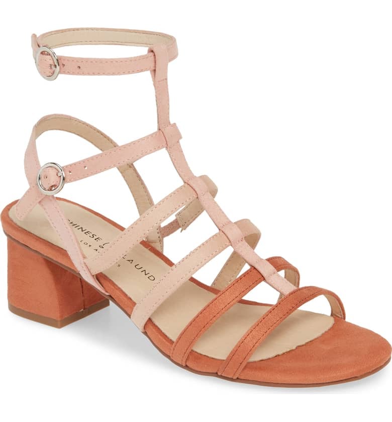 Chinese Laundry Monroe Strappy Cage Sandals