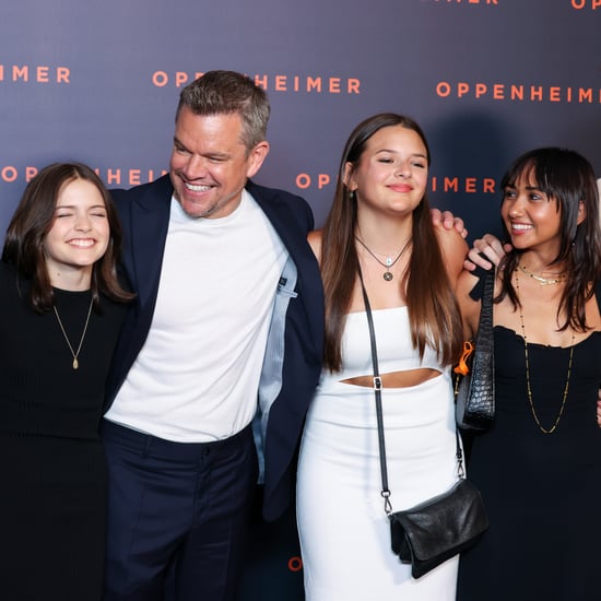 Matt Damon Takes His Daughters to Oppenheimer Premiere