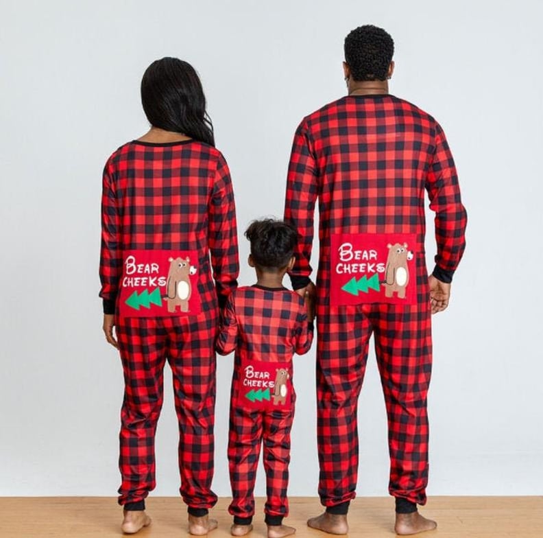 Bear Cheeks Family Matching Onesies