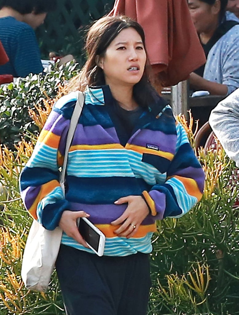 Steven Yeun and Joana Pak Getting Lunch in LA Pictures
