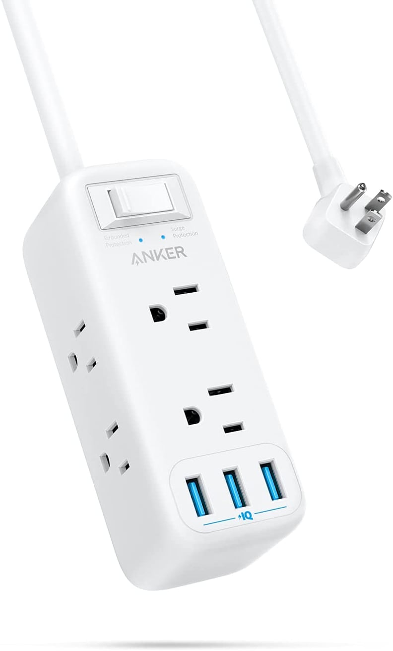 For Multiple Outlets: Anker PowerExtend USB 6-Outlet Pod