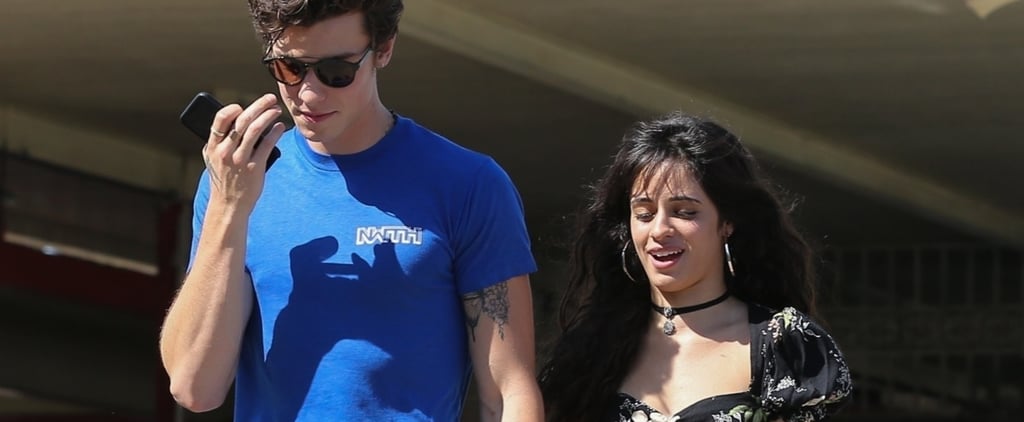 Camila Cabello Wearing a Reformation Dress With Shawn Mendes