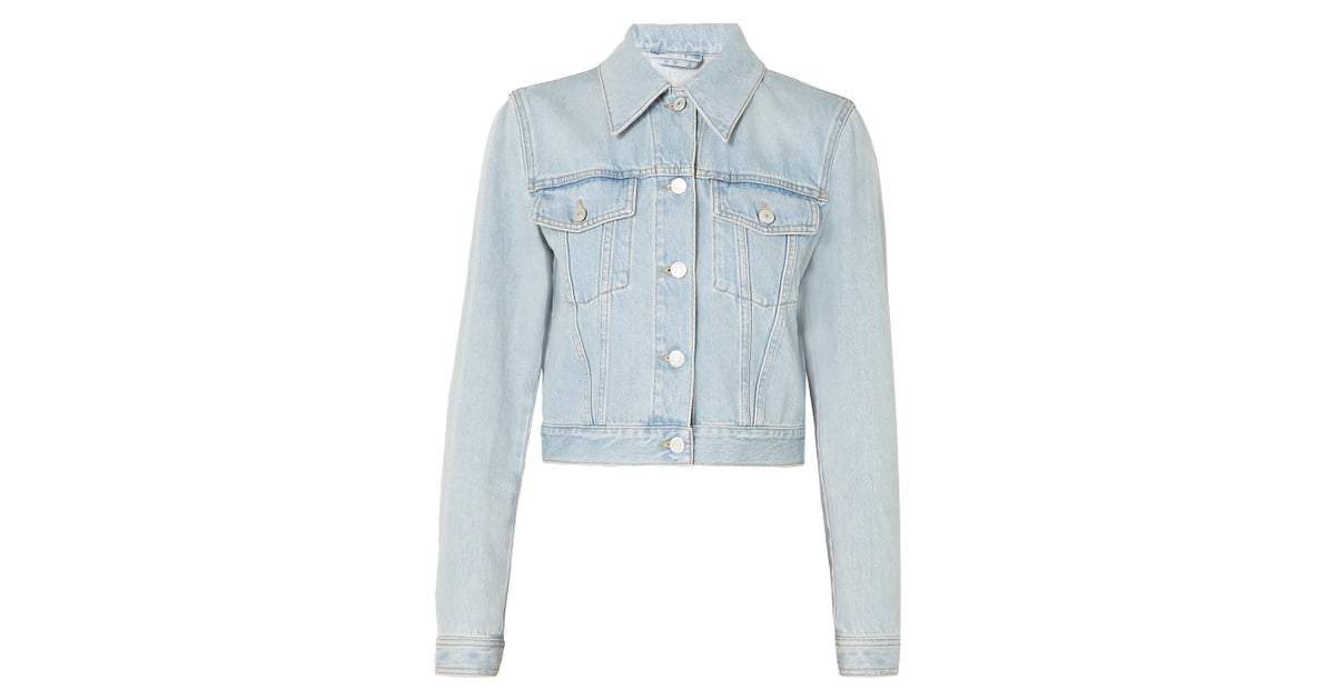 Gucci Cropped appliquéd denim jacket | Stylish Outfit Ideas For a Denim ...