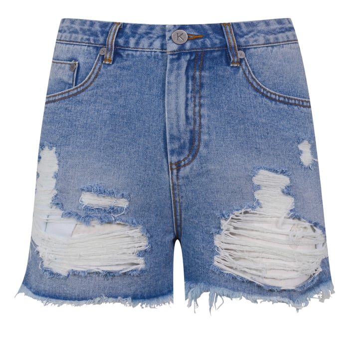 Kendall + Kylie High Rise Denim Shorts | Kendall and Kylie Jenner ...