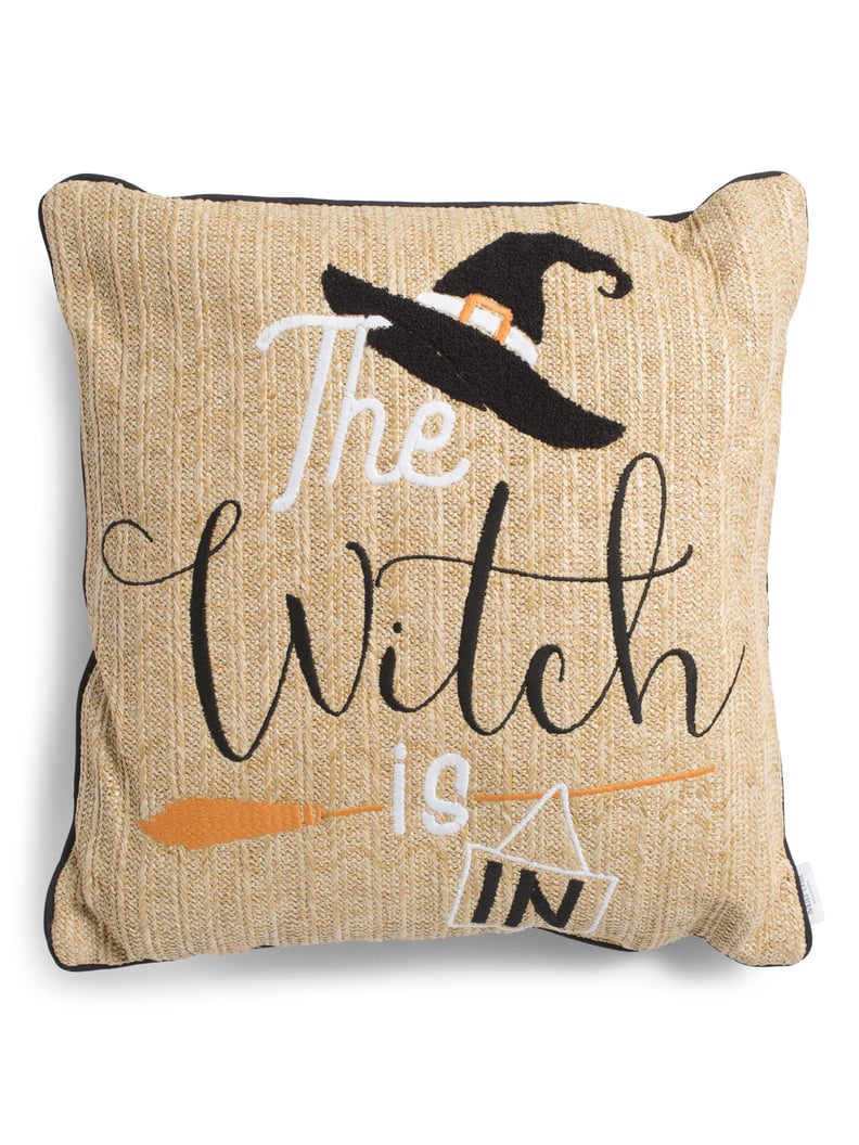 Indoor Outdoor Witch Is In Pillow