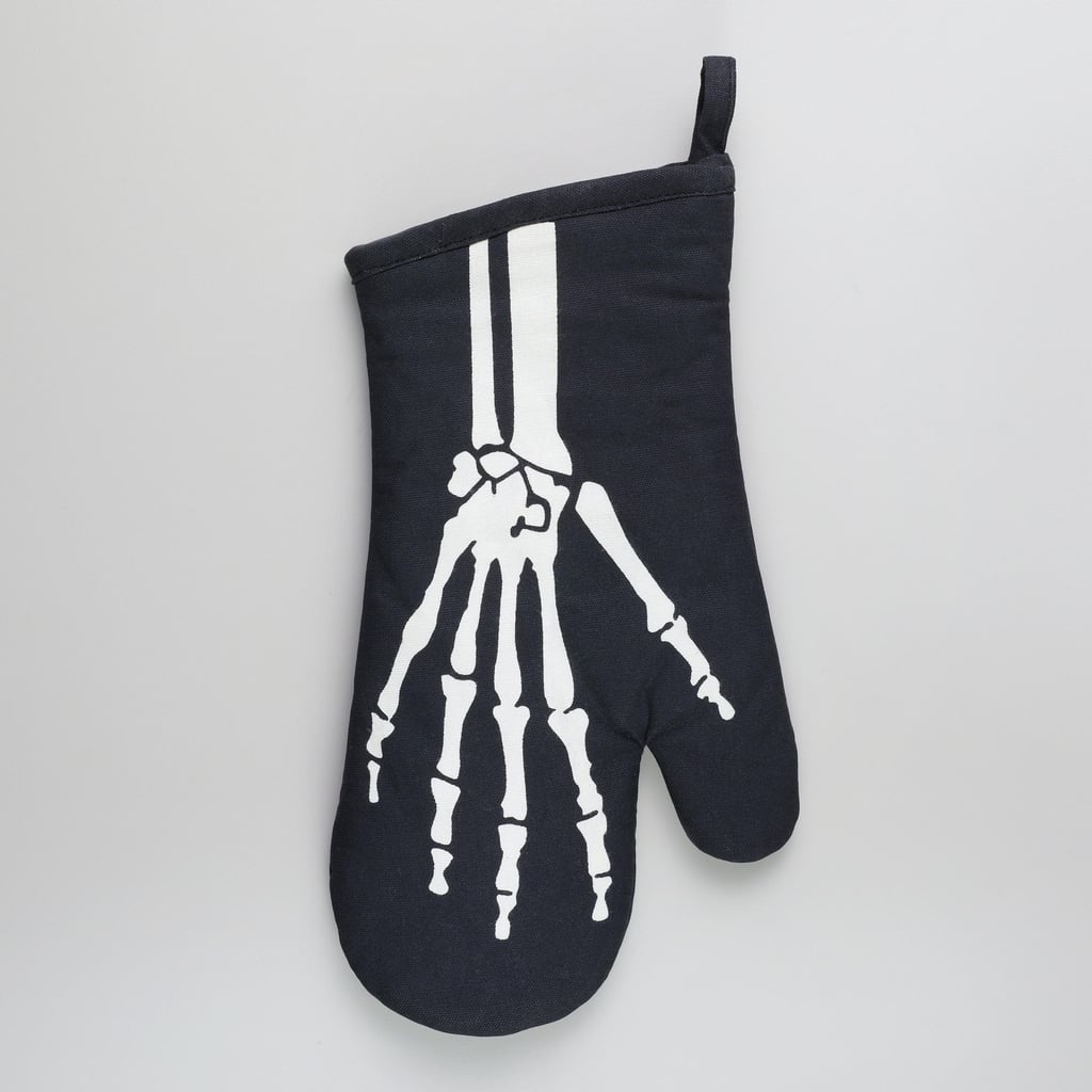 Skeleton Oven Mitt ($6)