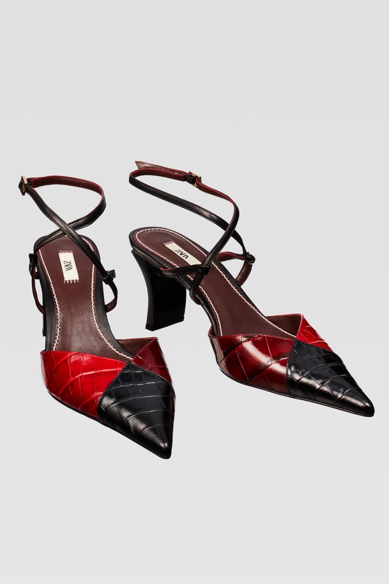 Zara Campaign Collection Slingback 
Heels