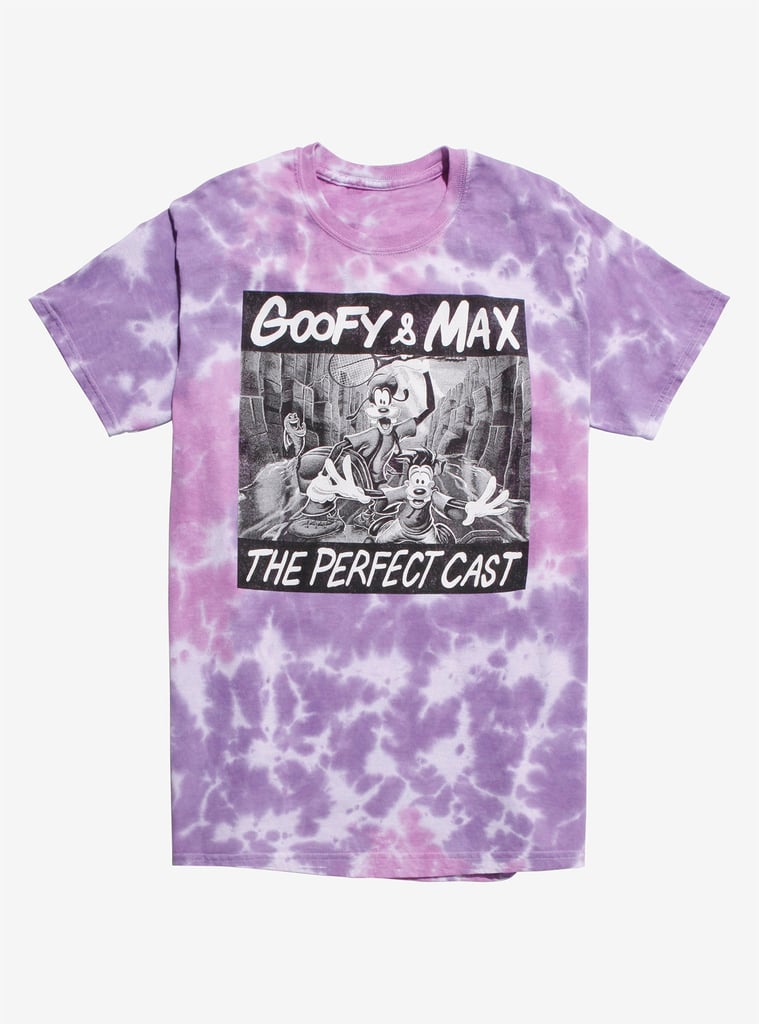 Disney A Goofy Movie the Perfect Cast Purple Tie-Dye T-Shirt