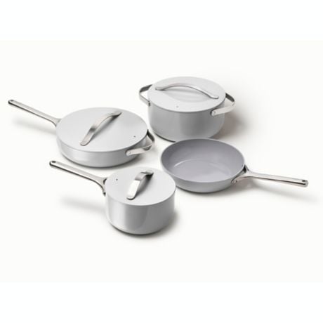Caraway Ceramic Nonstick Aluminum 12-Piece Cookware Set
