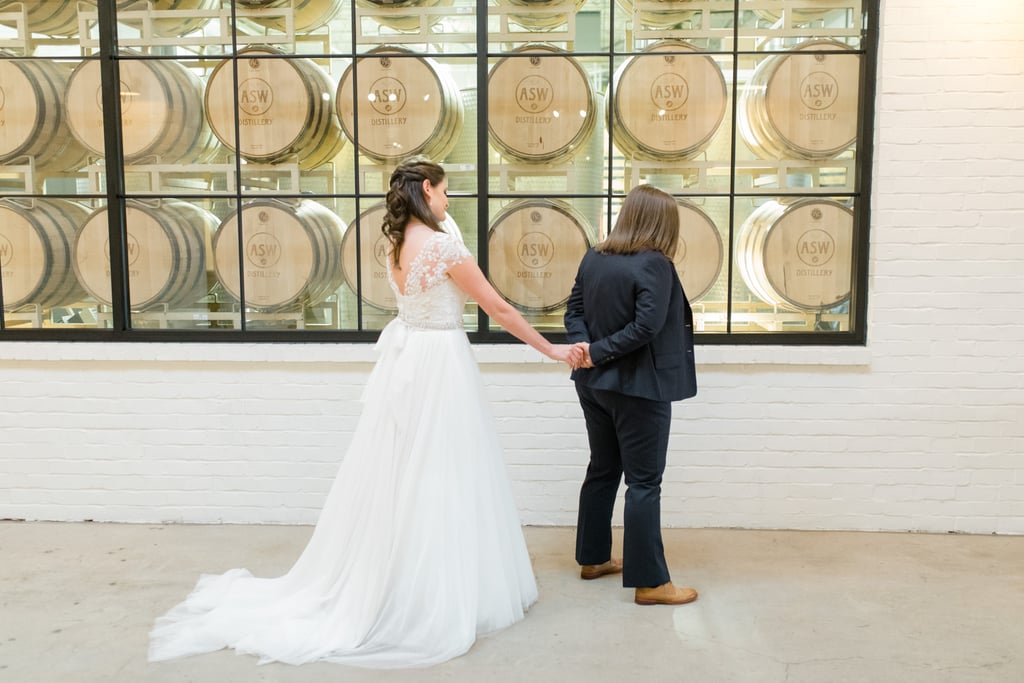 Rustic Industrial Pride Month Wedding