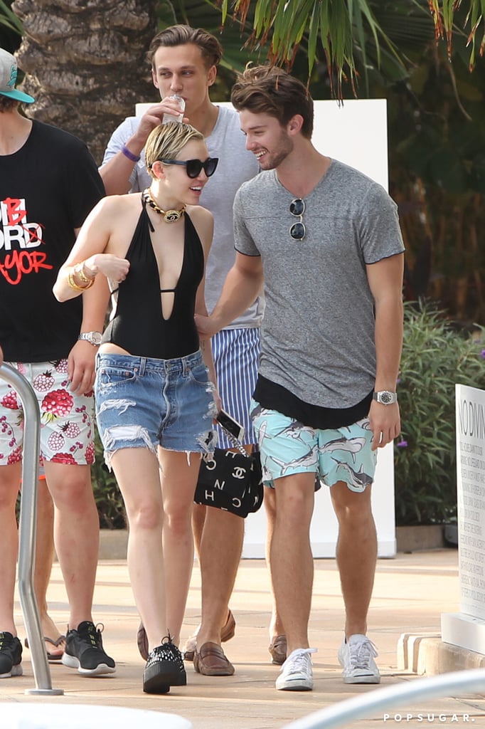 Miley Cyrus and Patrick Schwarzenegger Together in Miami