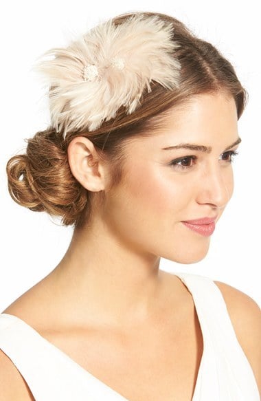 VEIL TRENDS J-Picone Feather Fascinator