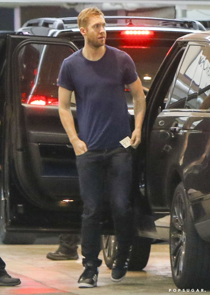 Taylor Swift and Calvin Harris After Jaime King Baby Shower