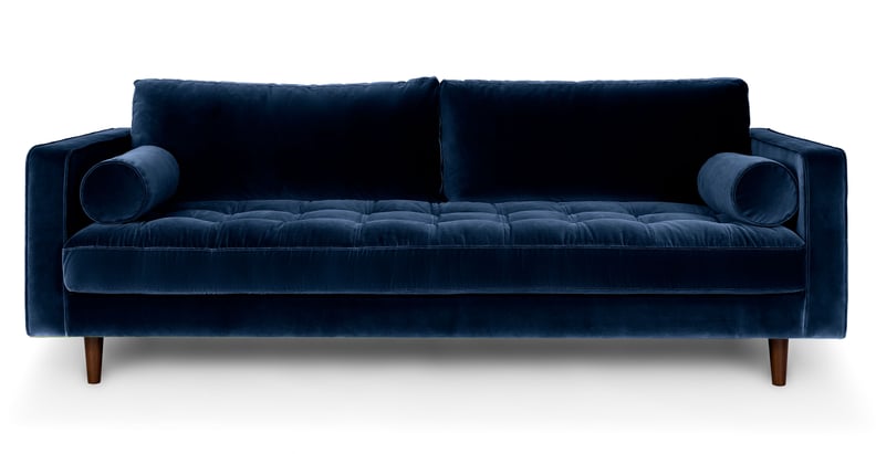 Best Small-Space Velvet Sofa
