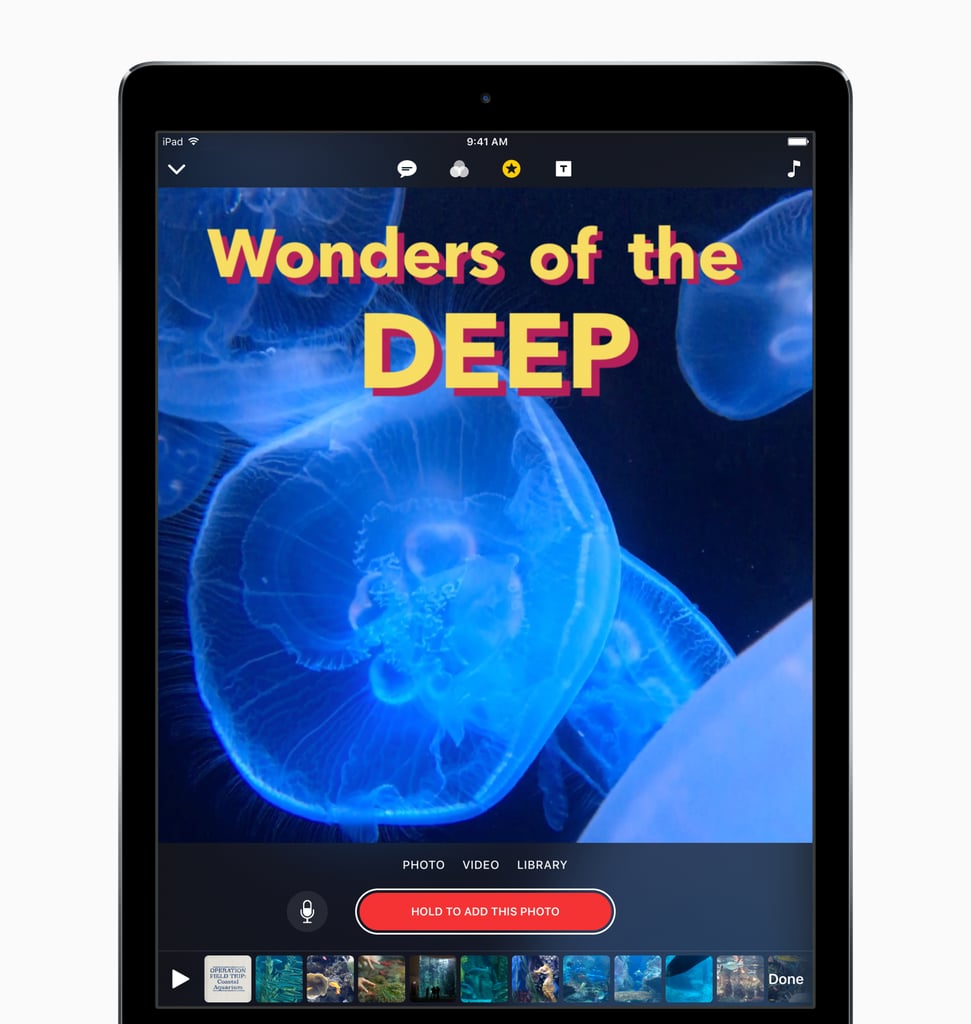Add plenty of videos from your library.