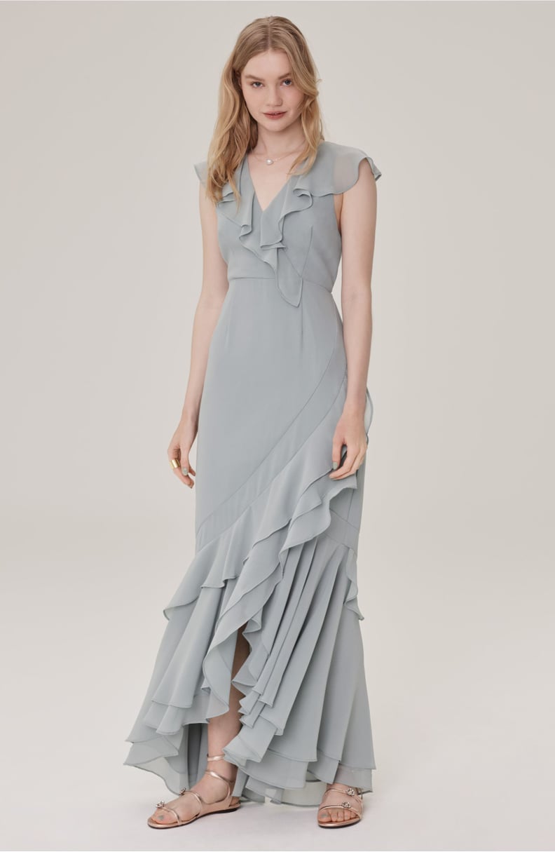 C/MEO Be About You Ruffle Gown