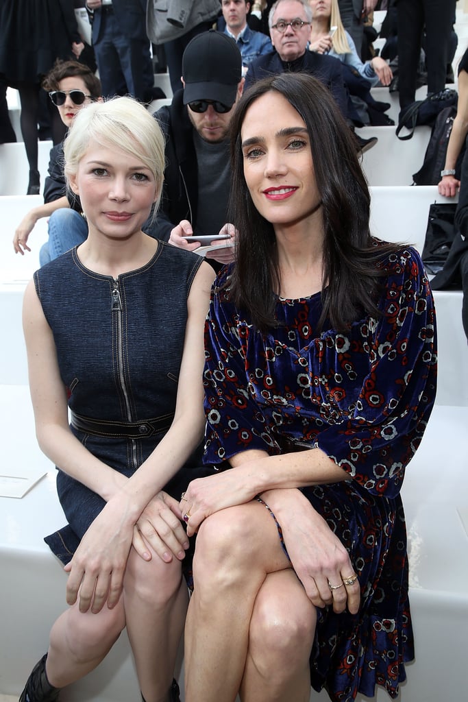 Over at Paris Fashion Week, Michelle Williams and Jennifer Connelly ...