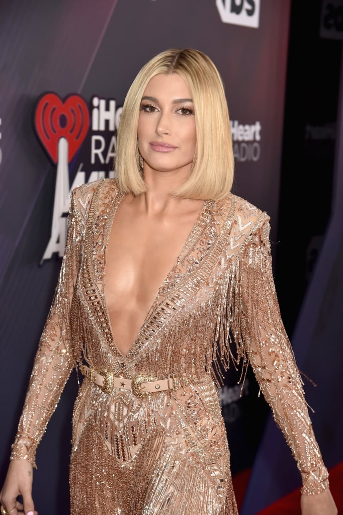 Hailey Baldwin Zuhair Murad Jumpsuit iHeartRadio Awards 2018