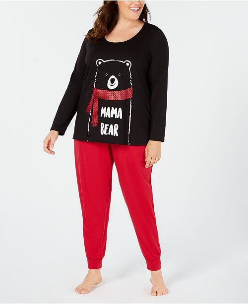 Family Pajamas Mama Bear Pajama Set