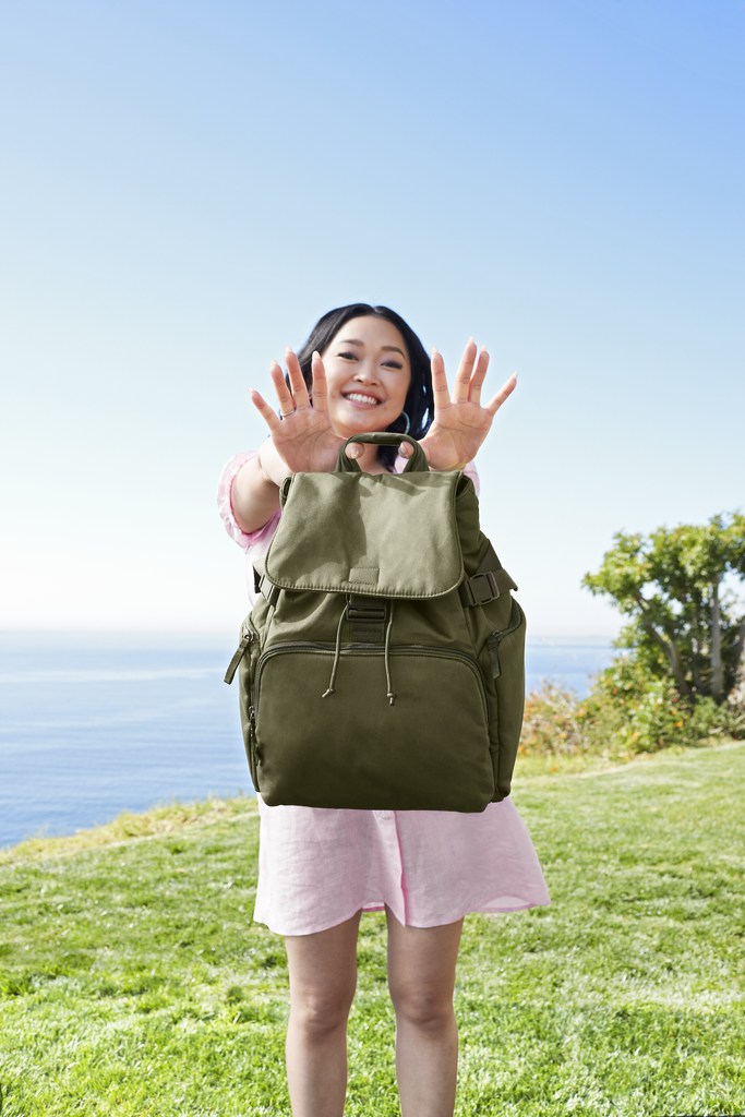 Lana Condor's Vera Bradley Utility Backpacks Are Beyond Cute