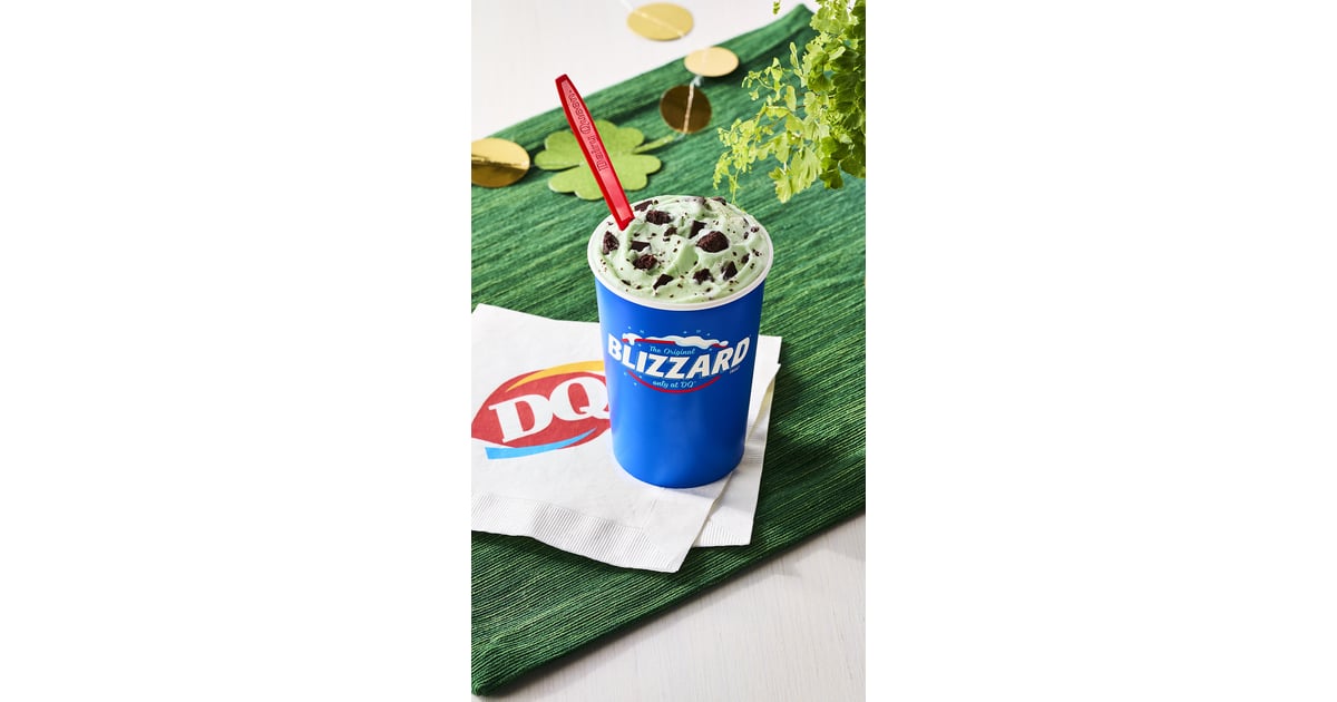 Dairy Queen's Mint Brownie Blizzard of the Month Dairy Queen Releases
