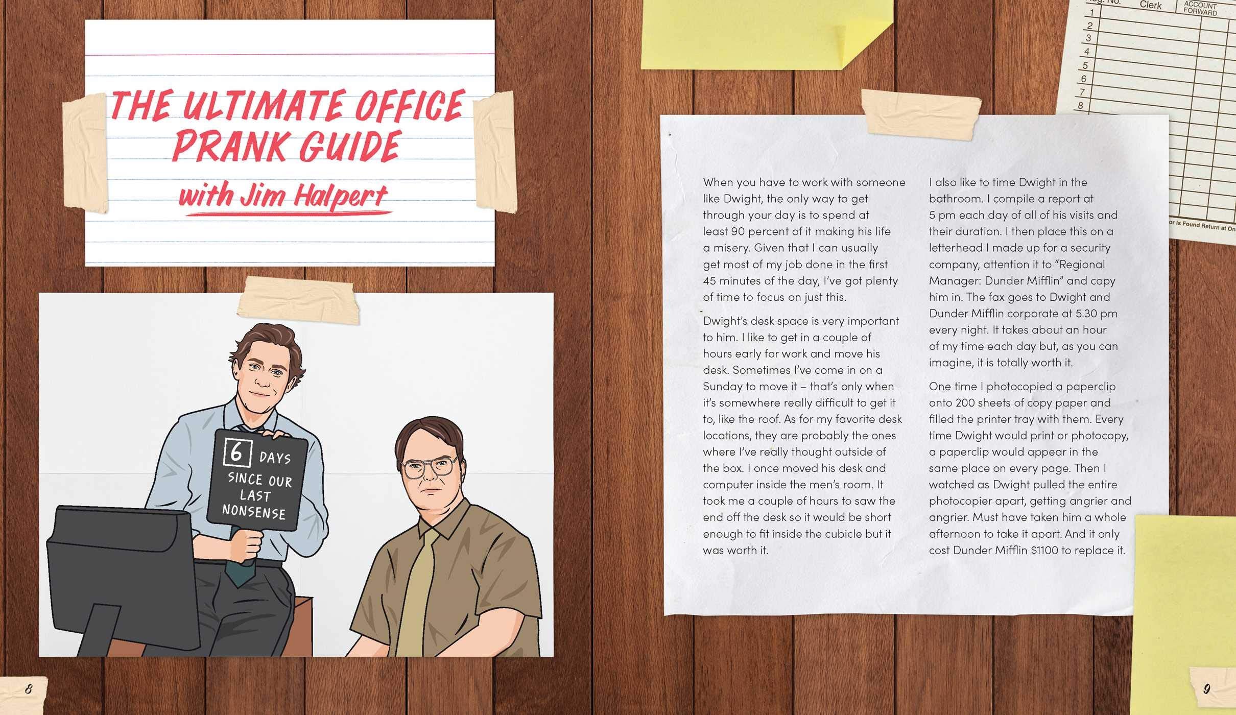 The Office Book of Lists: The Official Guide to Quotes, Pranks, Characters,  and Memorable Moments from Dunder Mifflin