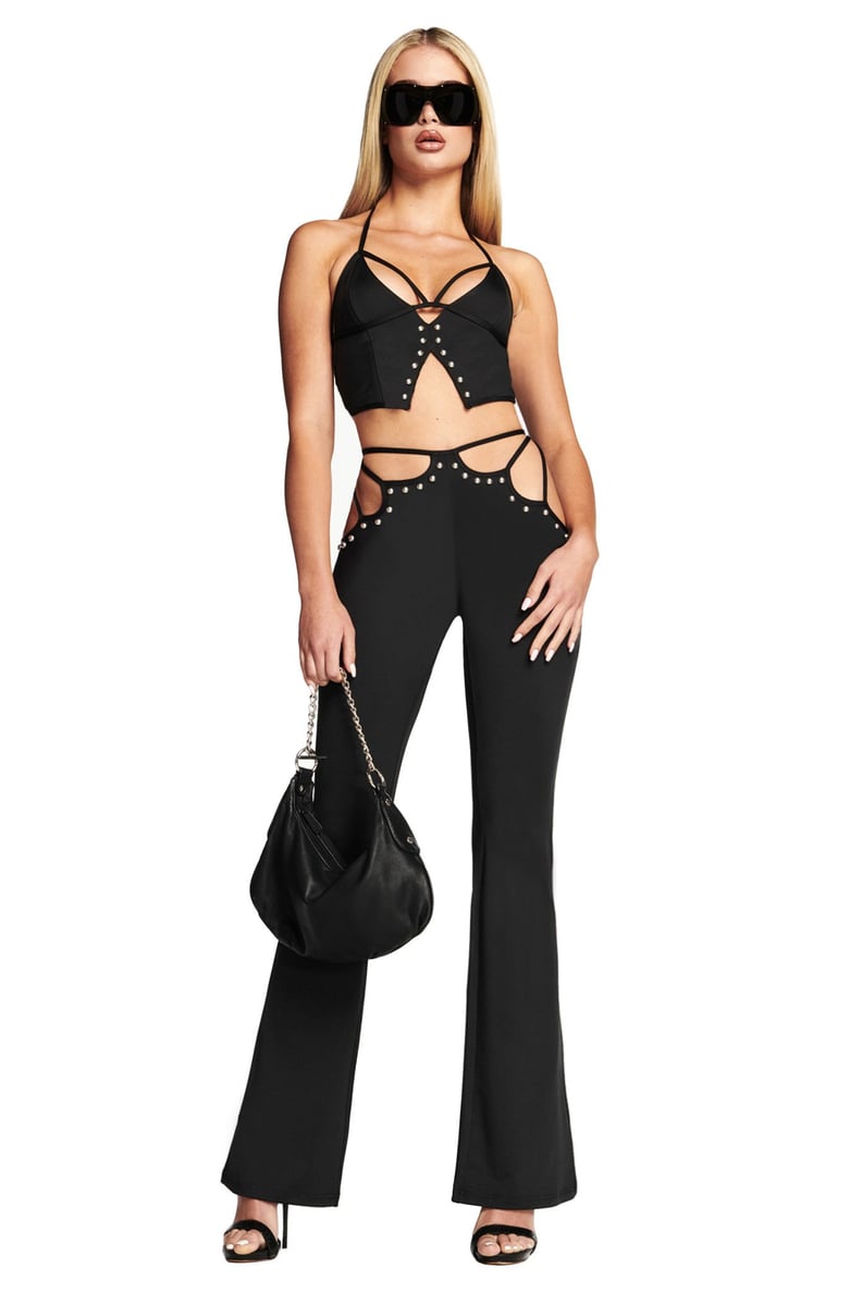 Shop Halsey's Exact Cutout Pants