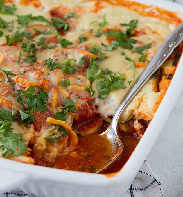 Sausage "Pasta" Bake