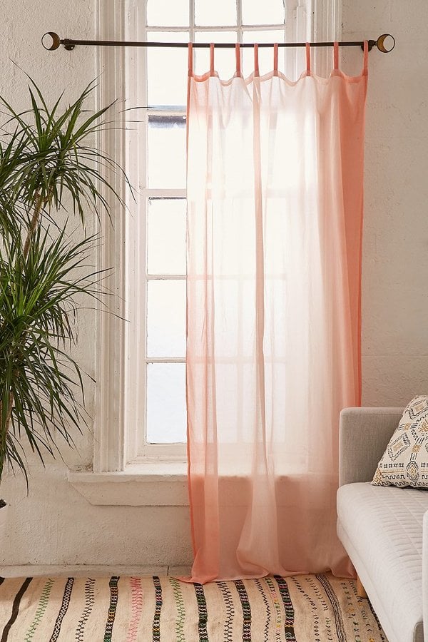 Urban Outfitters Dyed Ombré Border Curtain