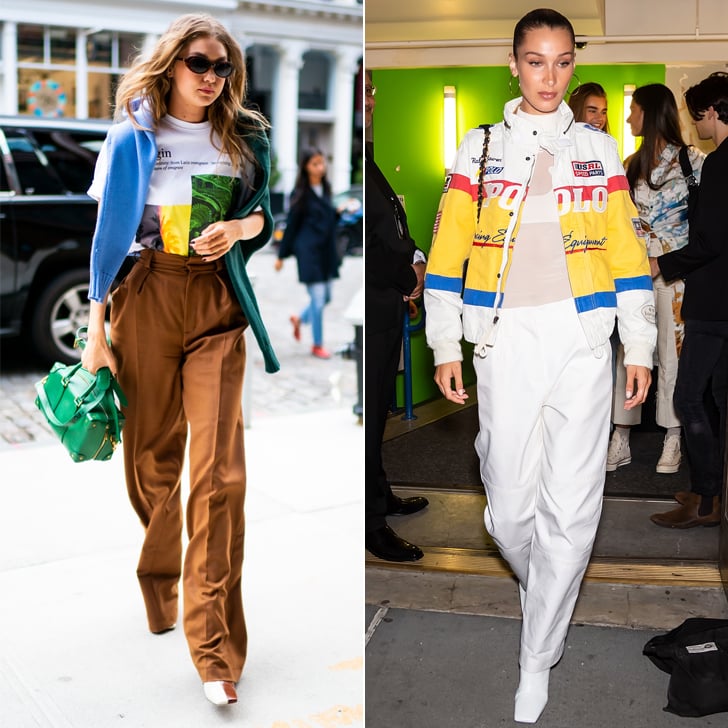 Gigi and Bella Hadid Wear Wandler Boots During Fashion Week