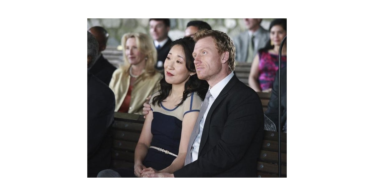 Thencouple Cristina and Owen Hunt (Kevin McKidd) watch Callie and
