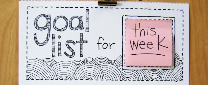 DIY Rotating Goal List