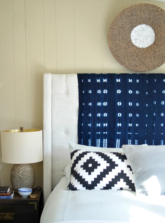 Drape Fabric Over Your Headboard