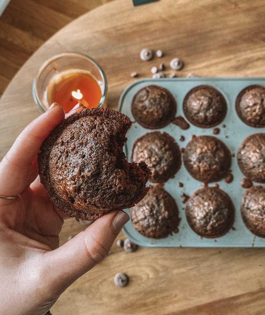 Dark Chocolate Espresso Protein Muffins Recipe | POPSUGAR Food