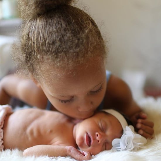 Riley Curry Kissing Her Sister Instagram Picture