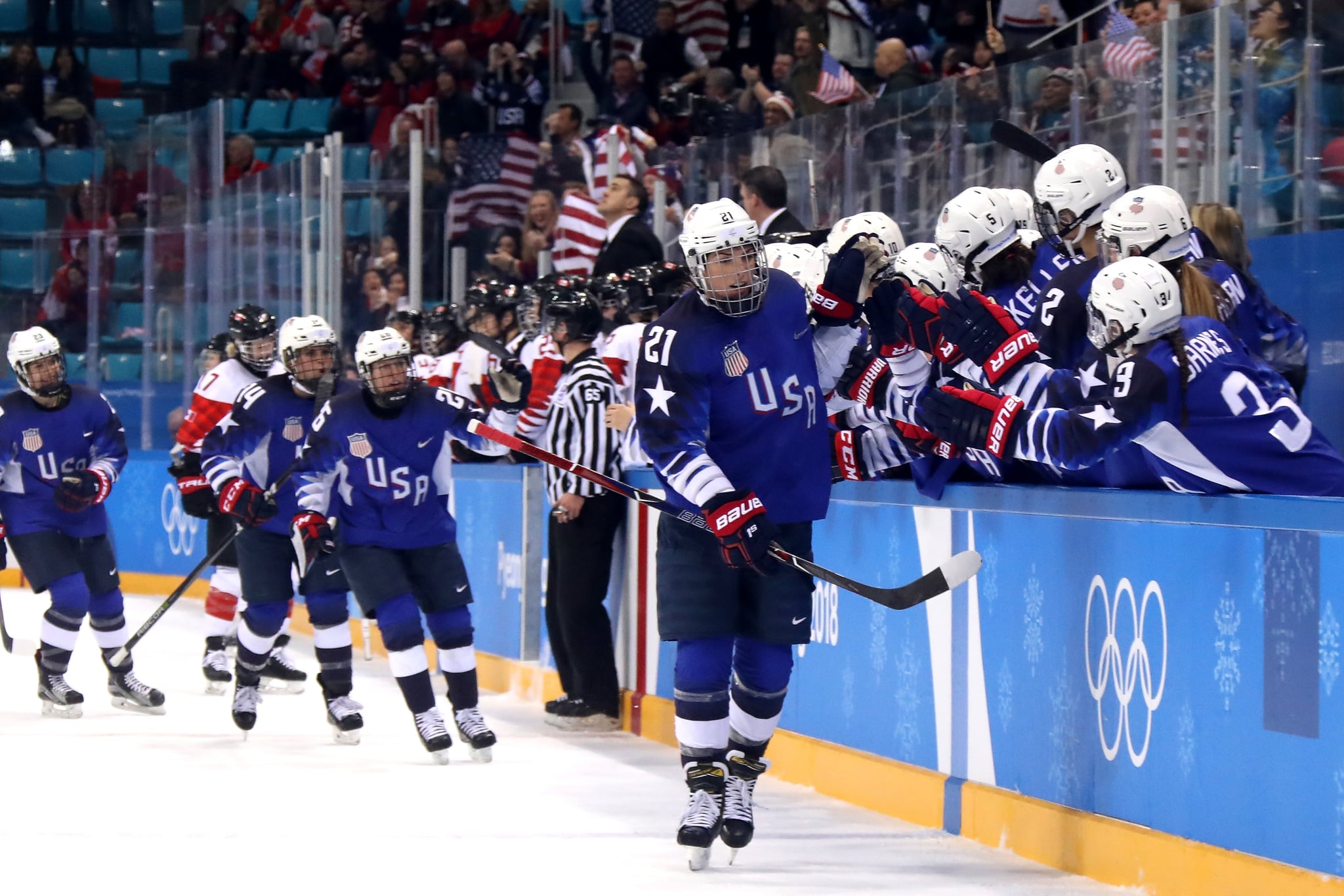 USA women's hockey Olympic schedule 2022