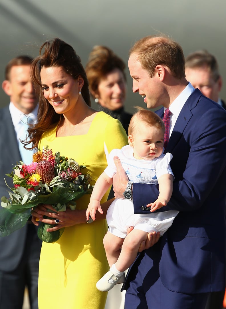 Prince George's First Royal Tour