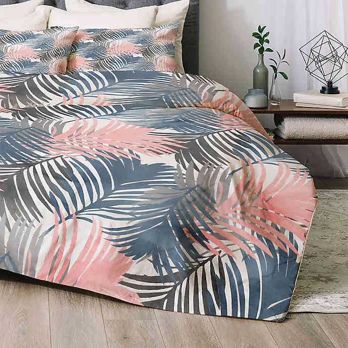 Deny Designs Pattern Jungle Comforter Set in Blue