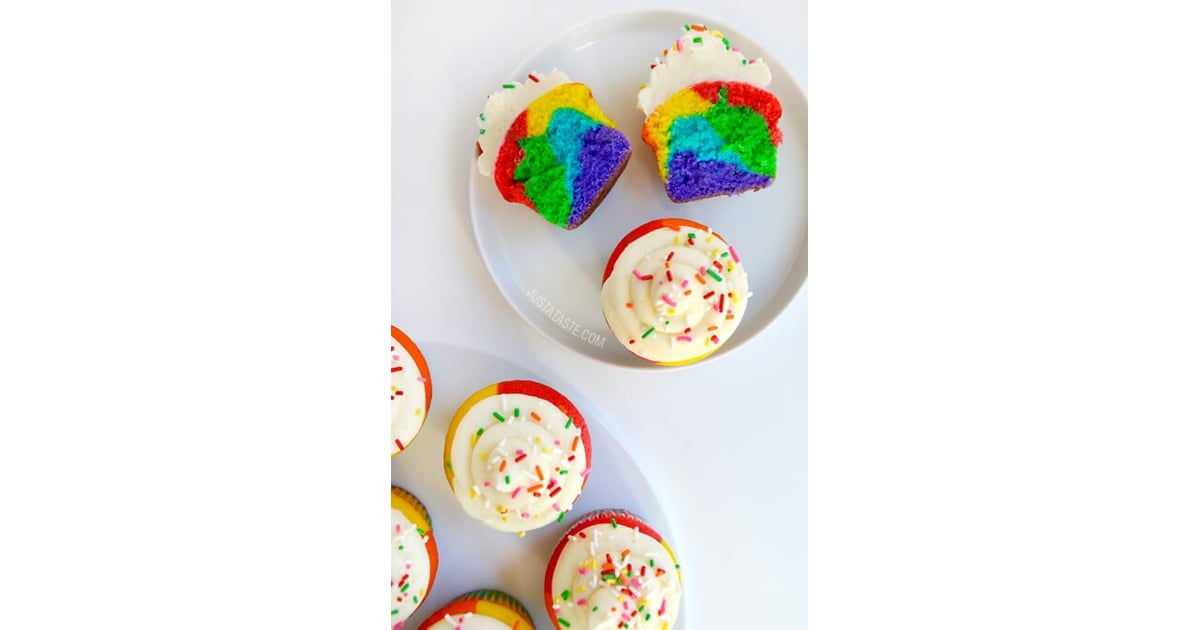 Mini Rainbow Cupcakes St Patrick s Day Treats For Kids POPSUGAR 