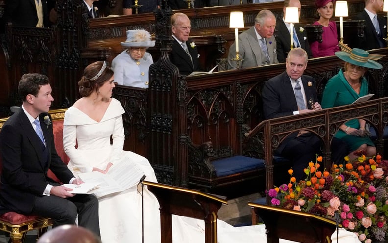 When Eugenie Gave Her Parents a Loving Glance