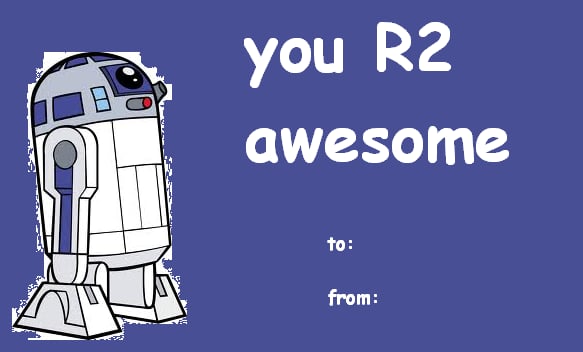 Star Wars Valentines