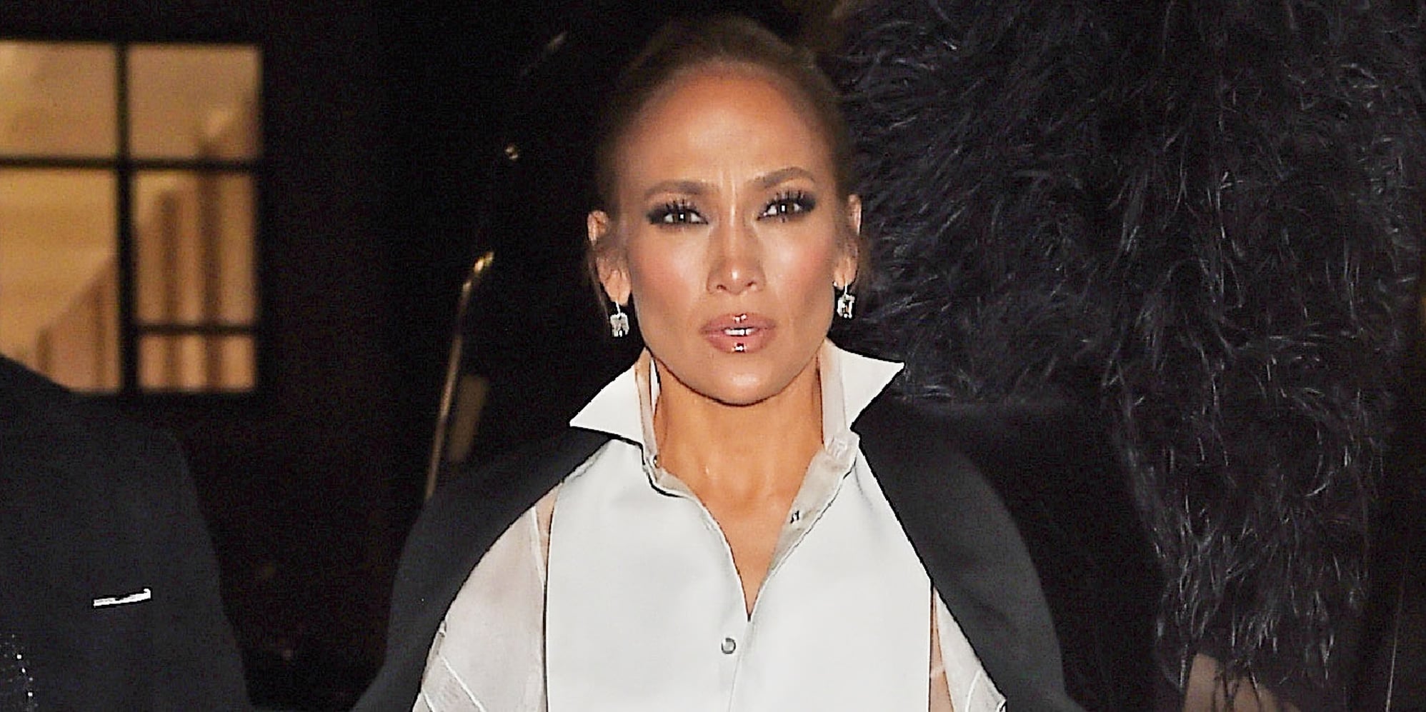 J.Lo Stuns in Ralph Lauren Gown with Underboob at 2023 Met Gala